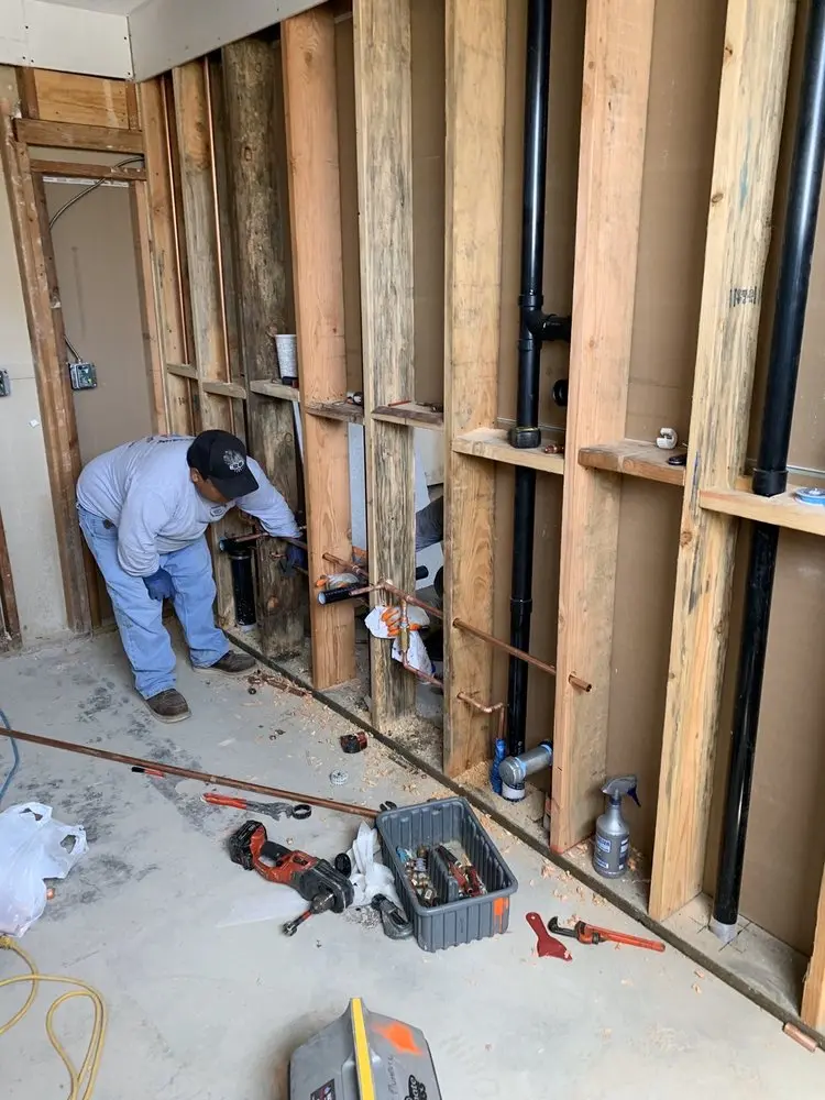 Commercial rough-in plumbing for Water Heater Replacement in Mequon
